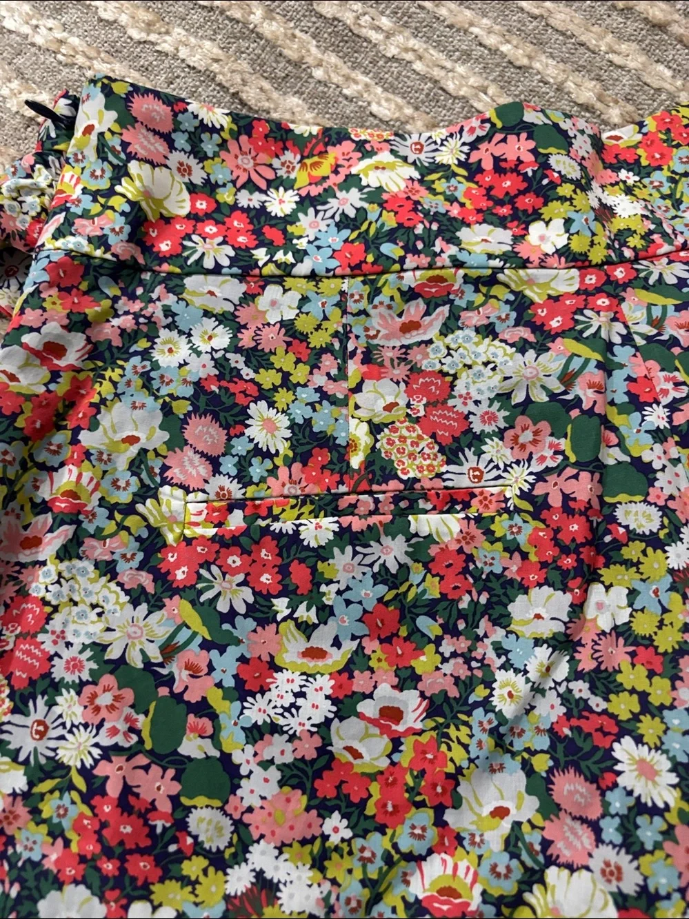J. Crew x Liberty Tie-waist Short Thorpe Floral Women Romantic Preppy Sz 10 NWT
